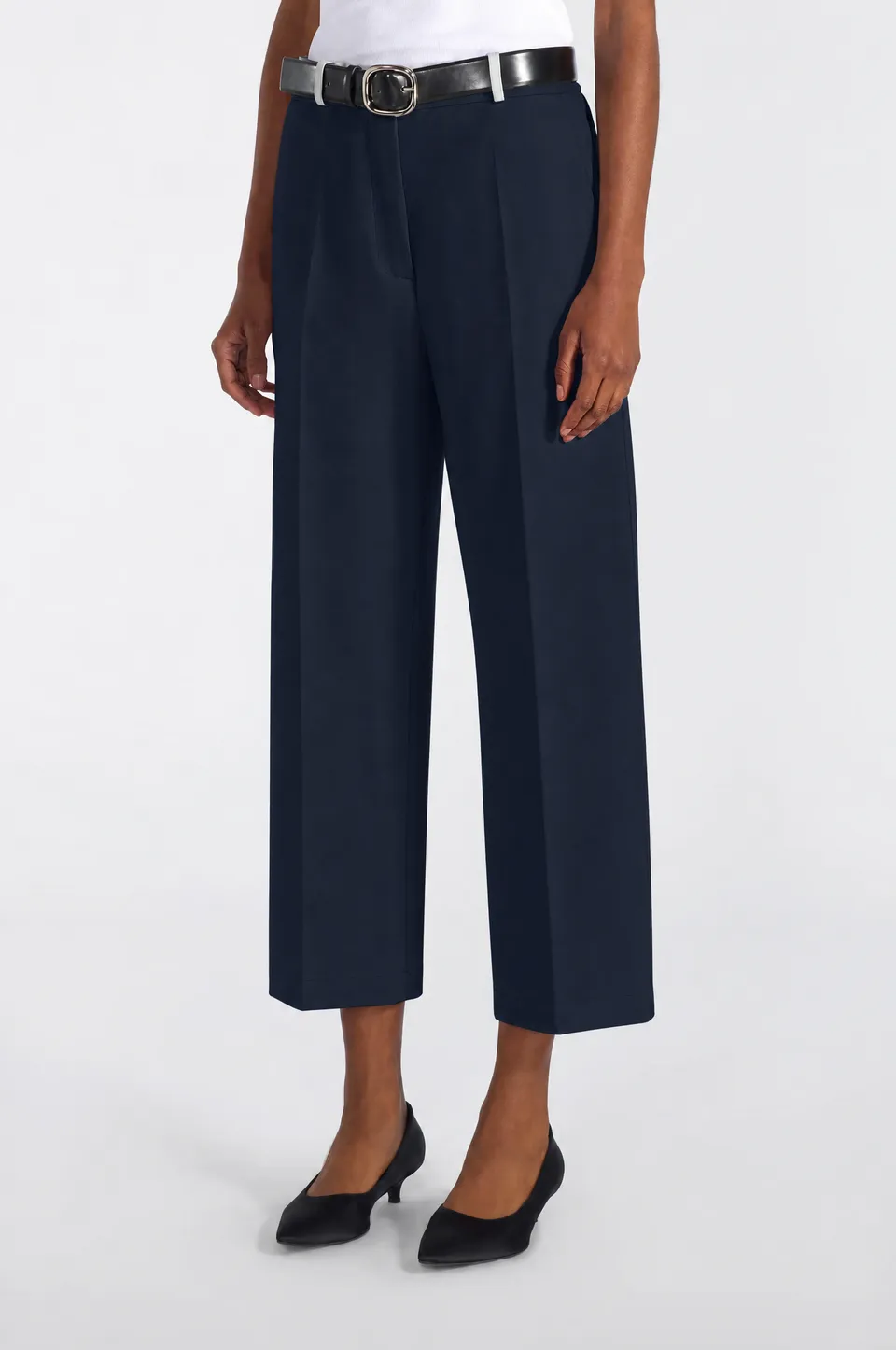 Liviana Conti Pantaloni Danny pantalon droit noir 38-48