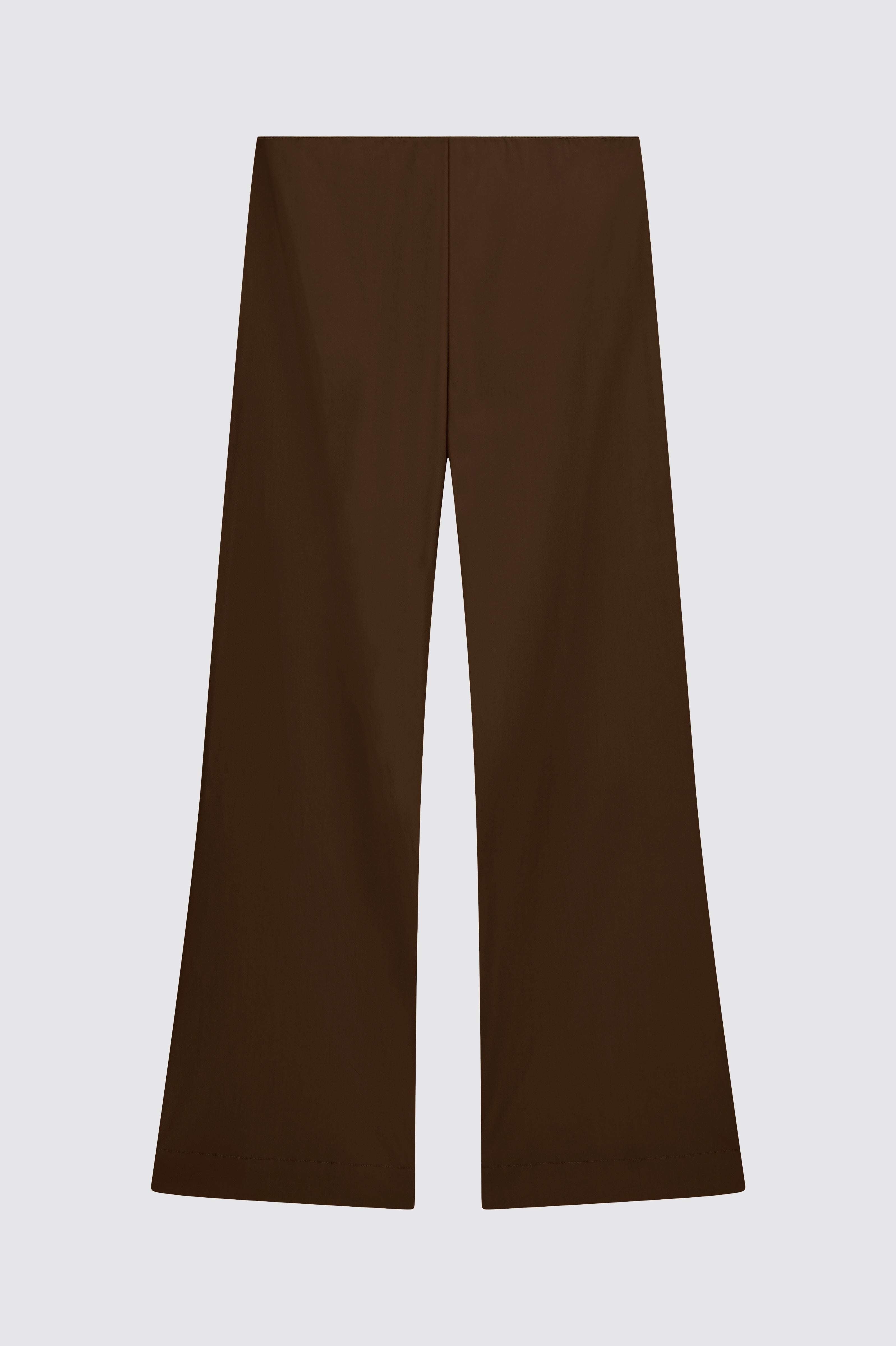 Liviana Conti Claudette pantalon trompette coton noir