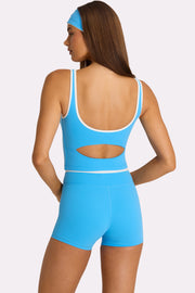Oh Polly Bo+Tee Soft Active débardeur bleu électrique