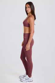 Oh Polly Legging Étrier Acai Taille Mi-Haute