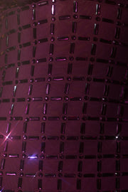 Oh Polly Ronja robe mini violet strass