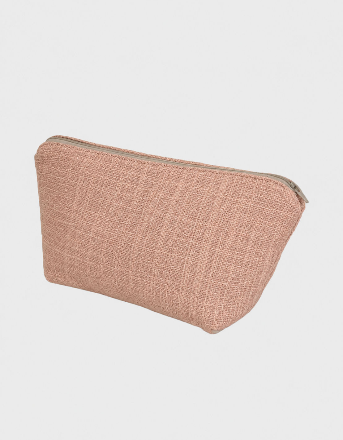 The Ethiquette Make-Up Bag in Rosima trousse tweed 25x15