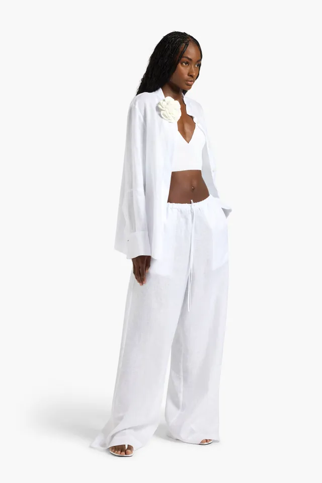 Liviana Conti Grayson Pantalon blanc 38-48 lin