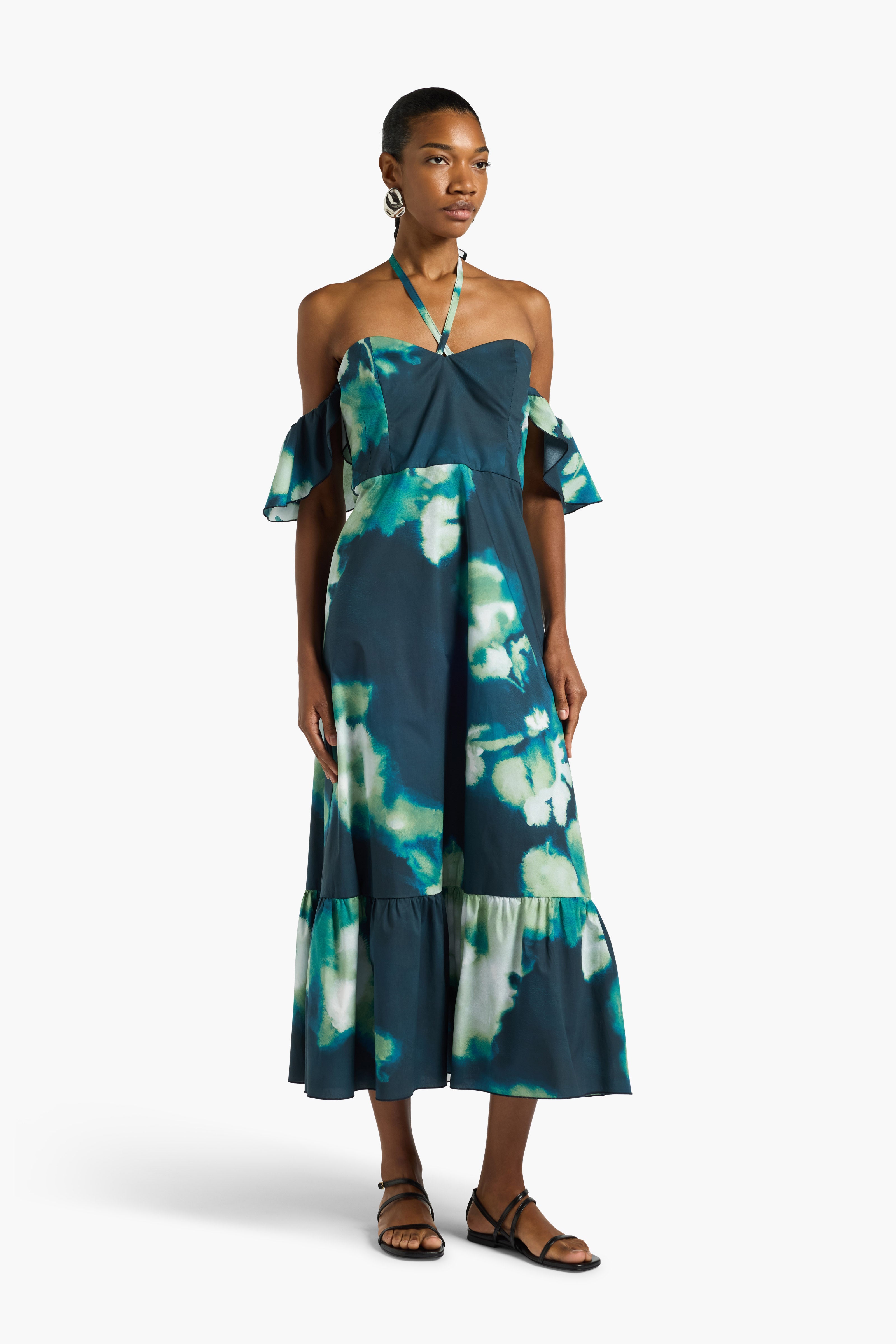 Liviana Conti Raisa robe bustier imprimé nuit 38-48