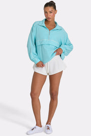 Oh Polly Bo+Tee veste survêtement aqua oversize