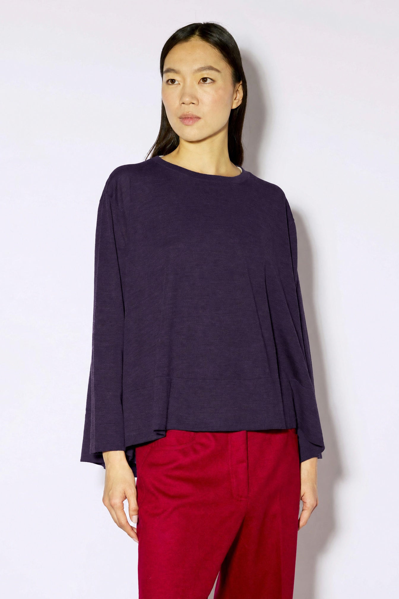Liviana Conti Nesti pull laine merino noir