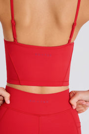 Bo+Tee BT1658 Débardeur Sport Crop Fraise Stretch