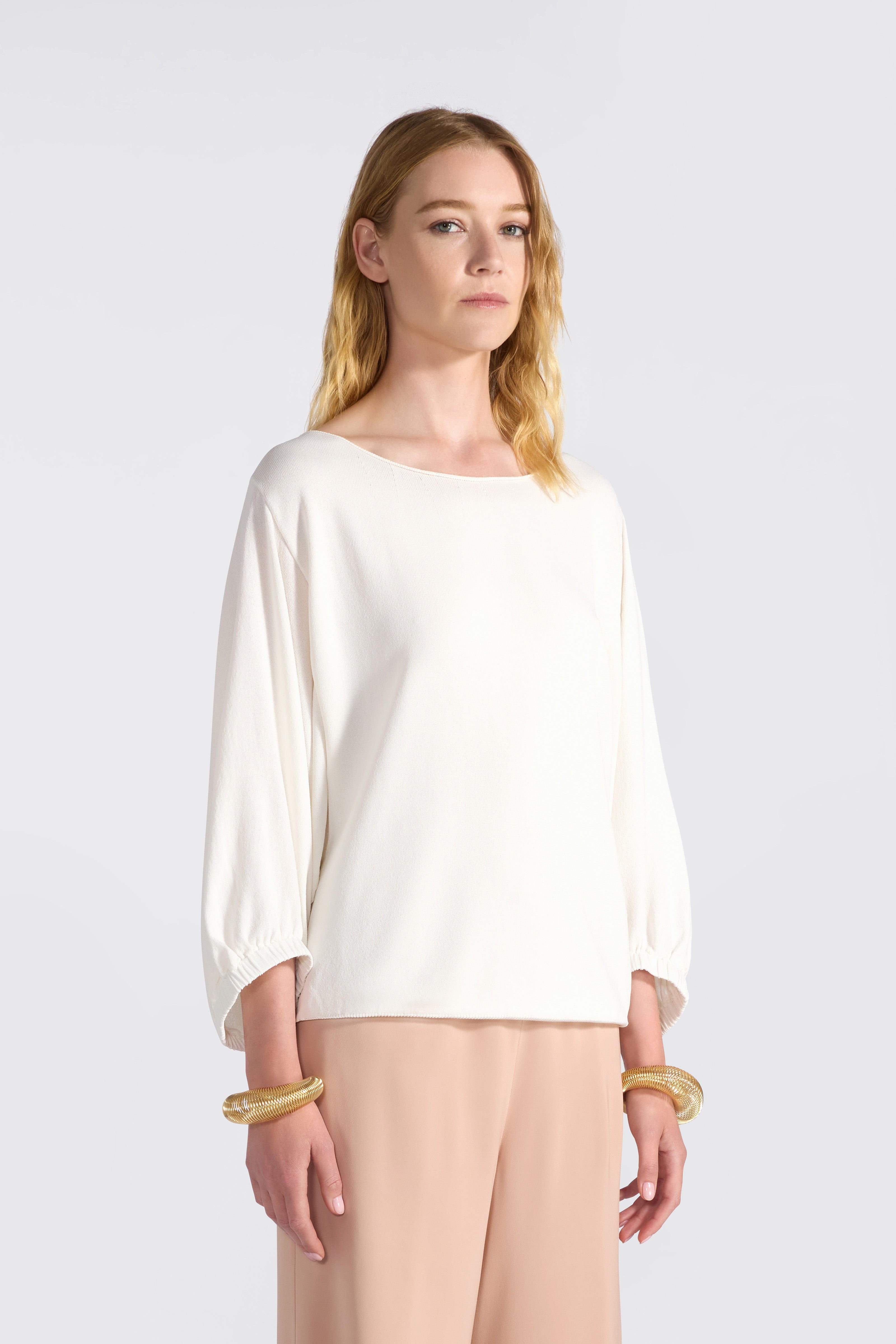 Liviana Conti Jenna pull manches 3/4 pomice viscose
