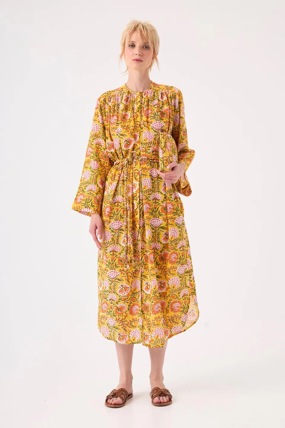 Chicosoleil Nephela robe longue Gypsy batik coton