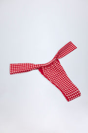 Oh Polly Swim Solsona NS10578 bas de bikini rouge vichy