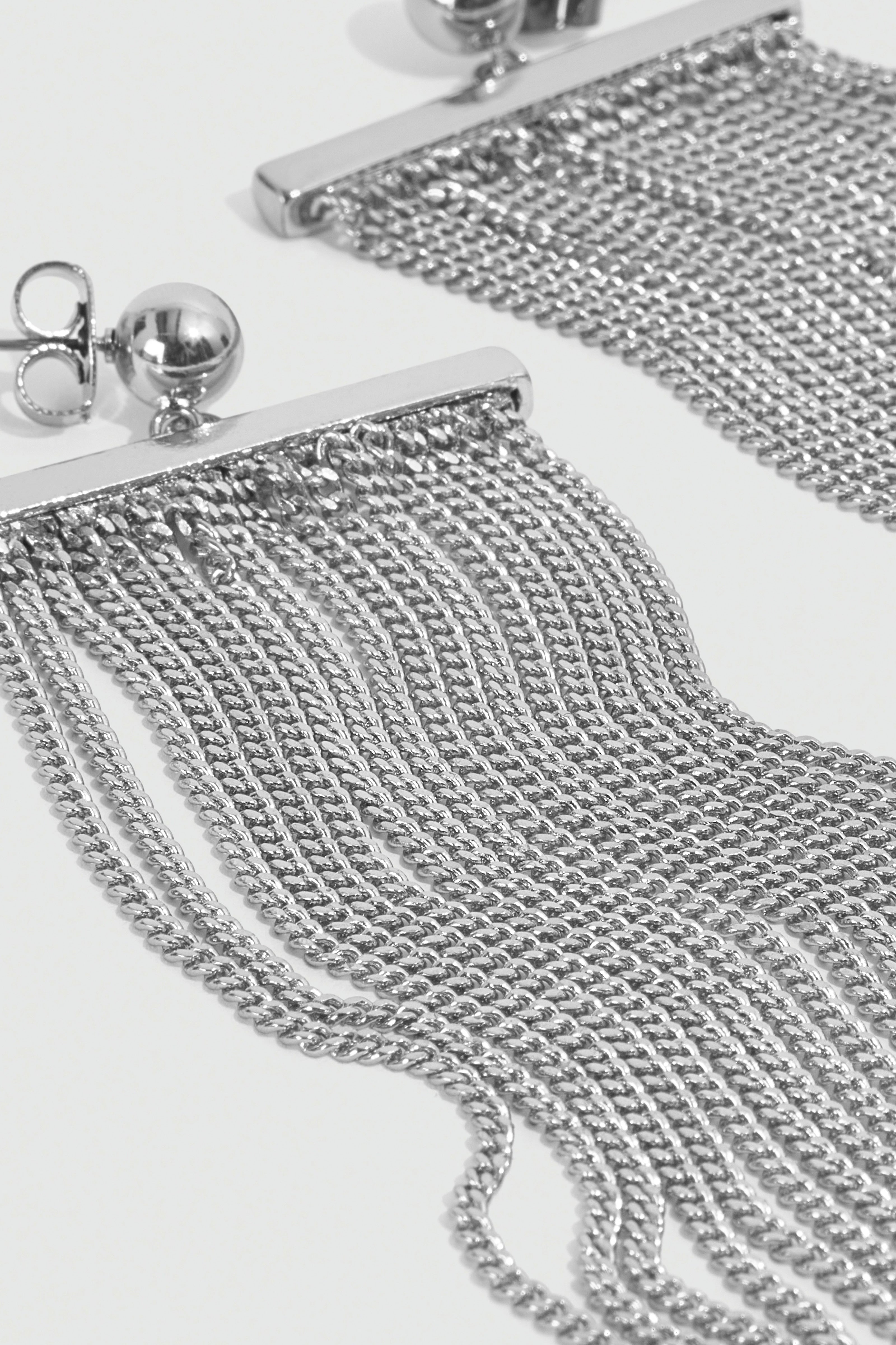 Liviana Conti Anouk boucles oreilles argent franges
