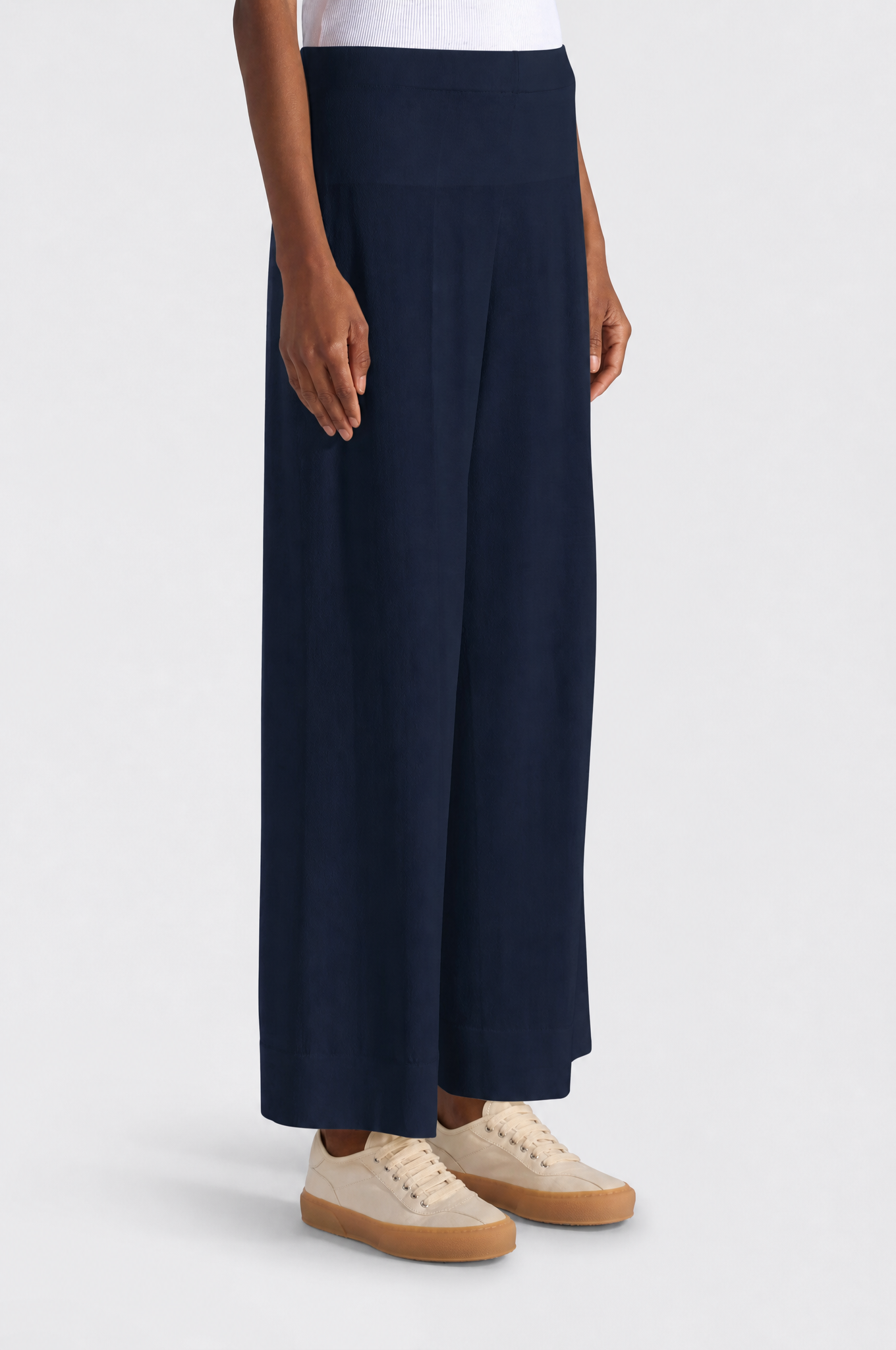 Liviana Conti Mina pantalon large Brezza viscose stretch