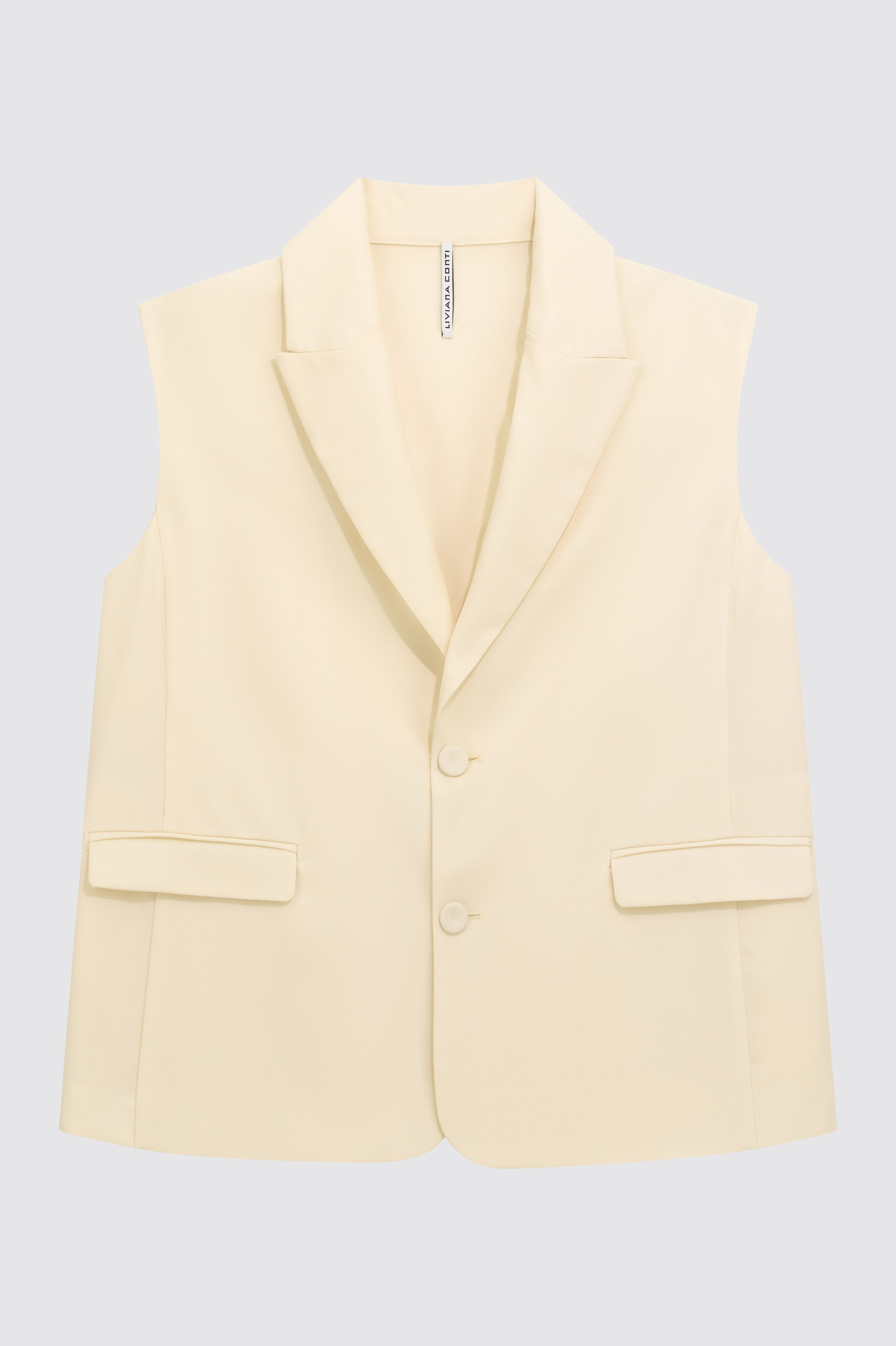Liviana Conti Brandon gilet laine polline