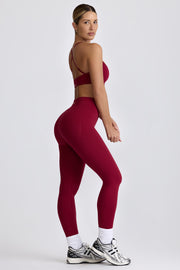 Oh Polly Super Sculpt BT2006 legging rouge cherry gainant