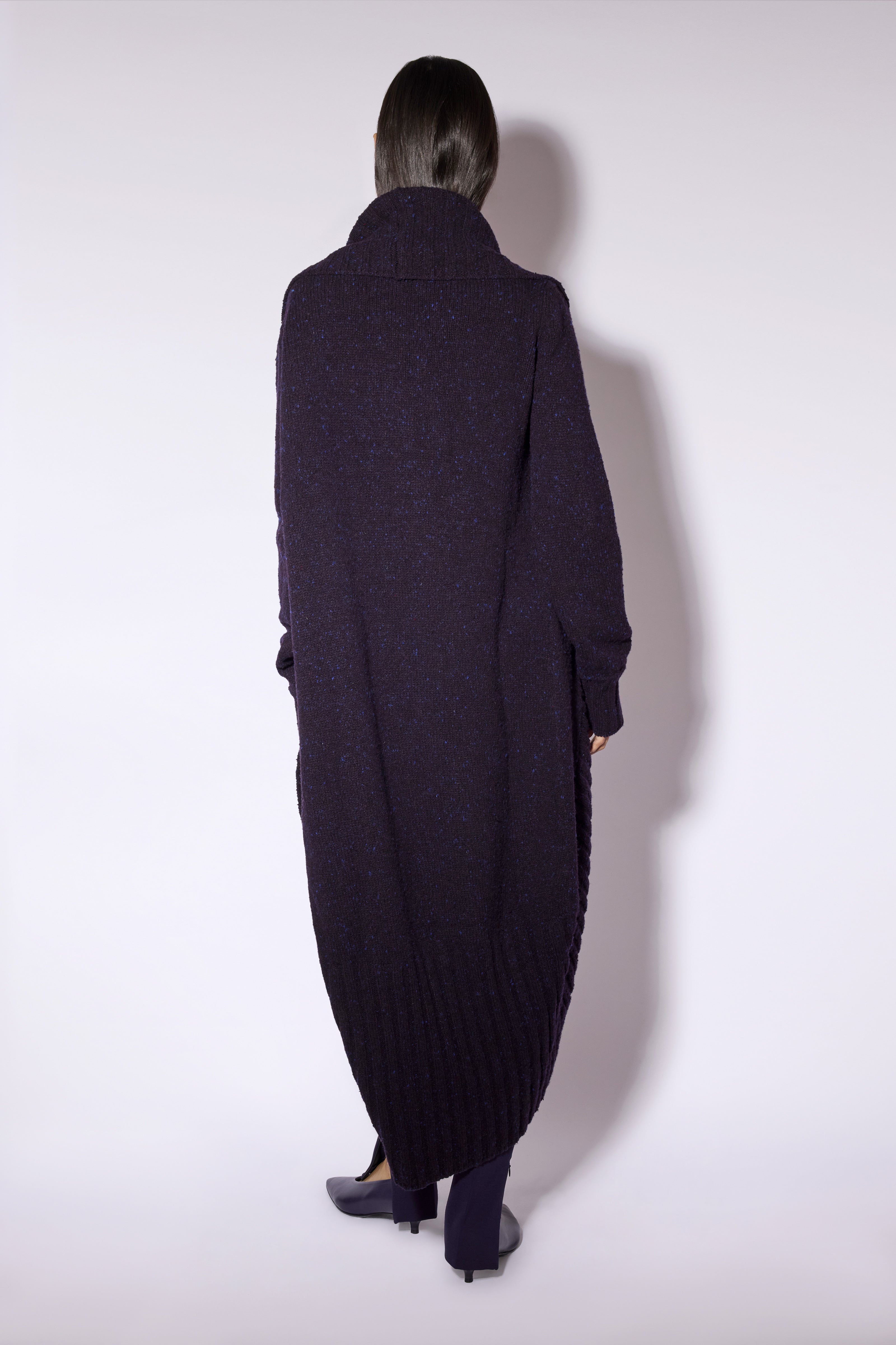Liviana Conti Orestis manteau femme violet cachemire