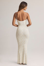 Oh Polly Dresses Salma robe longue fleurie modal