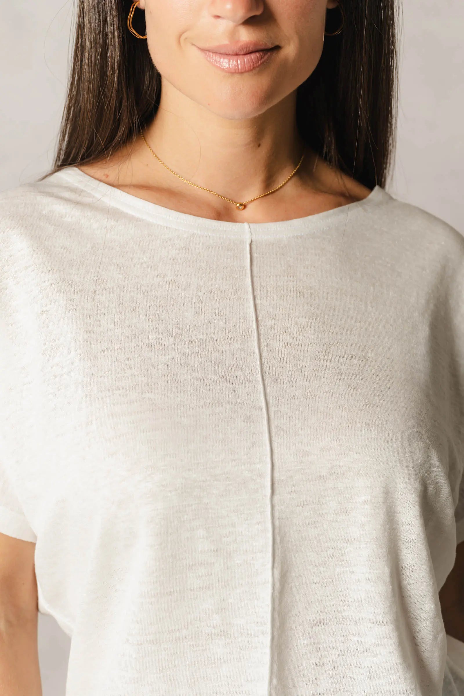 Thelma & Rose Paloma top lin chauve-souris noir