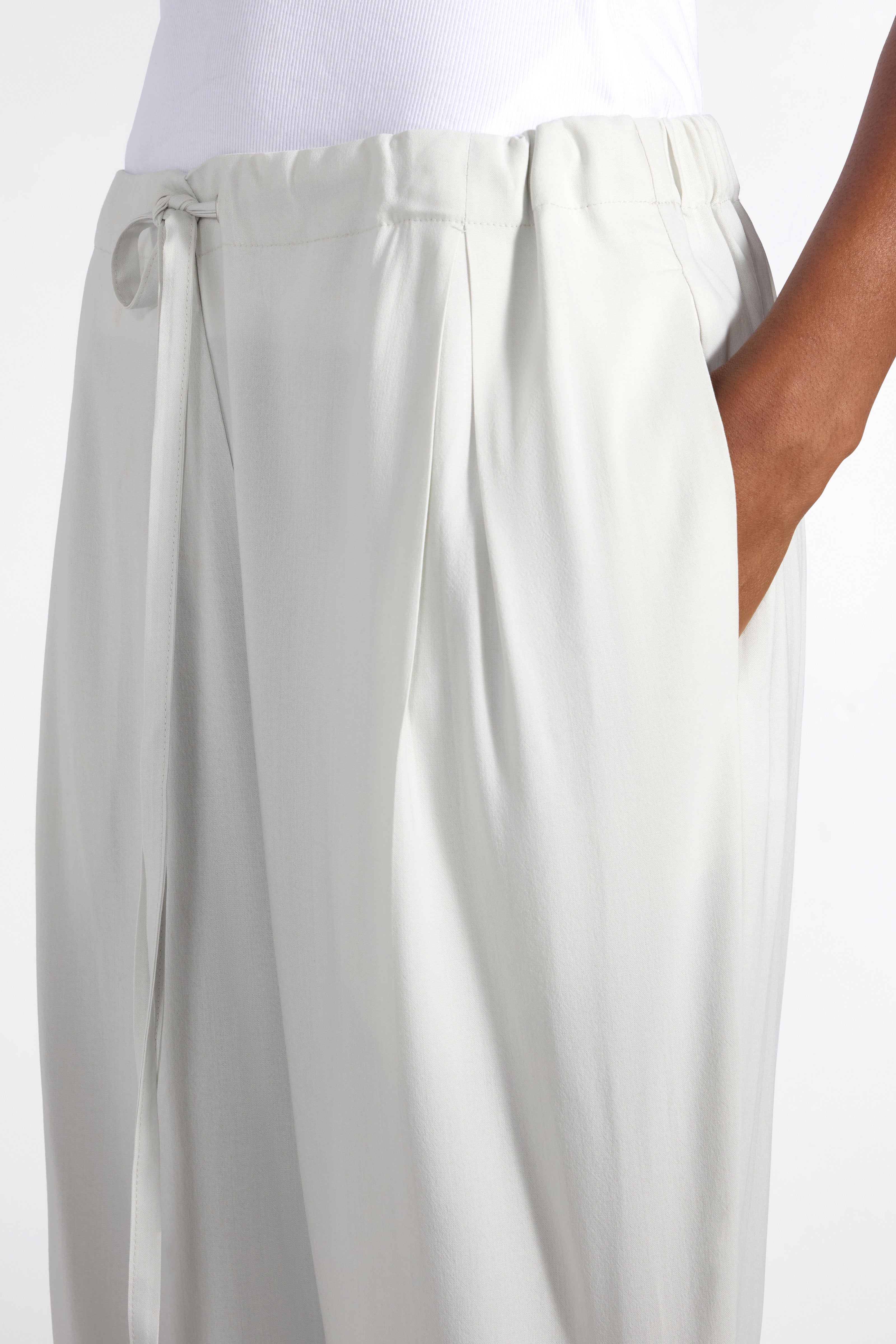 Liviana Conti Donald pantalon regular viscose-laine Luna