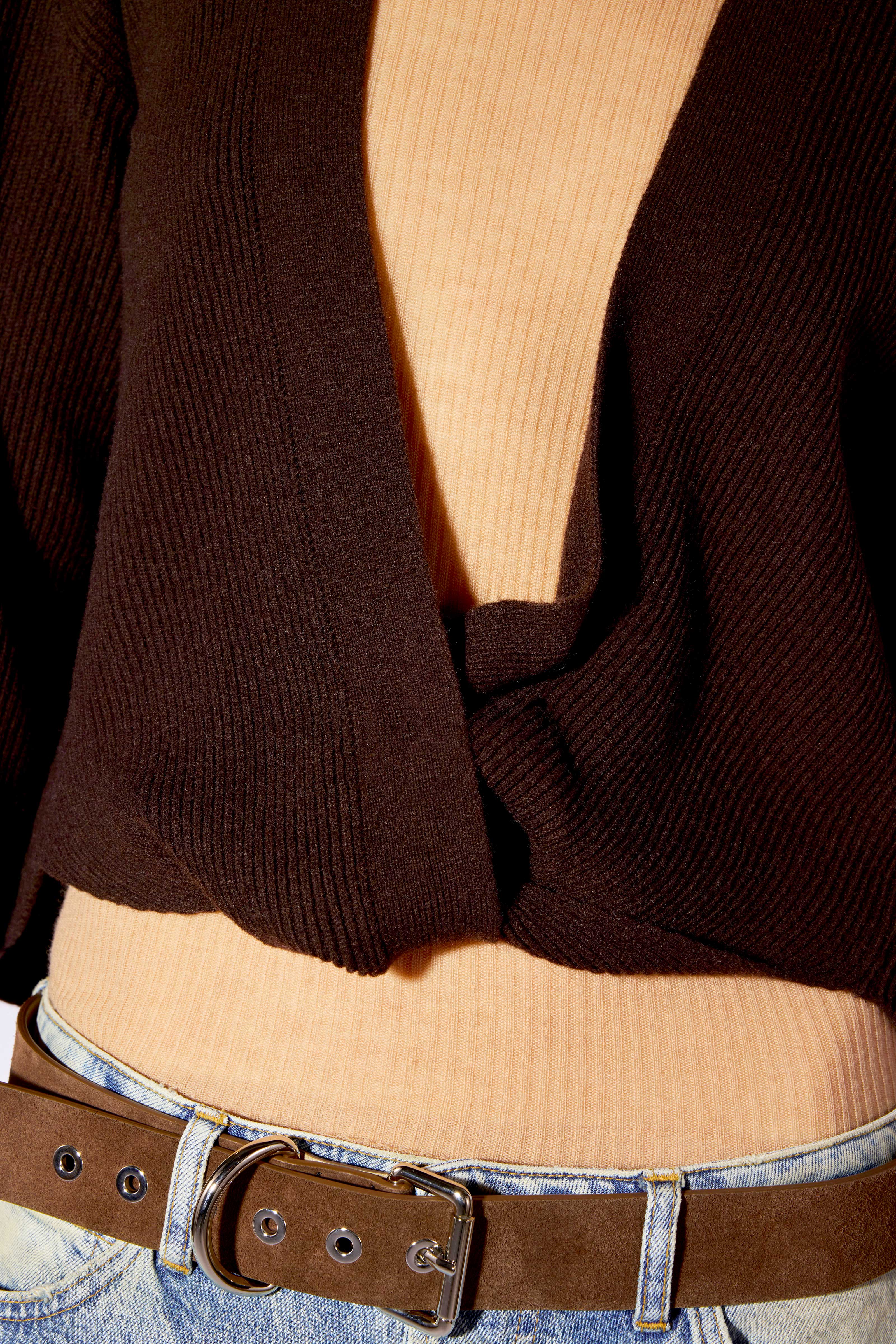 Liviana Conti Igam cardigan crop fondente M