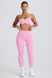 Oh Polly Bo+Tee Legging BT2088 rose bébé mi-haute