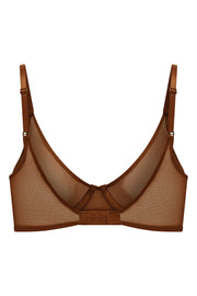 Oh Polly Base Layers soutien-gorge marron mesh