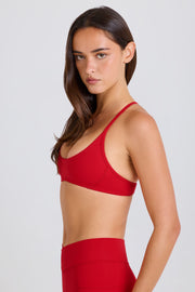 Oh Polly Bo+Tee BT2312B brassière sport fraise maintien léger