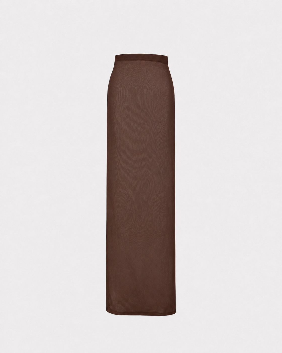 The Ethiquette Jupes Elena Jupe Marron Mousseline 34-46