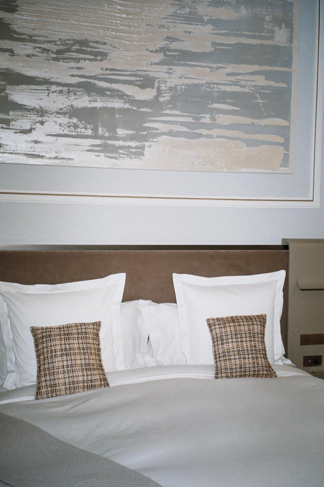 The Ethiquette Villeroy housse de coussin 40x40 cm tweed
