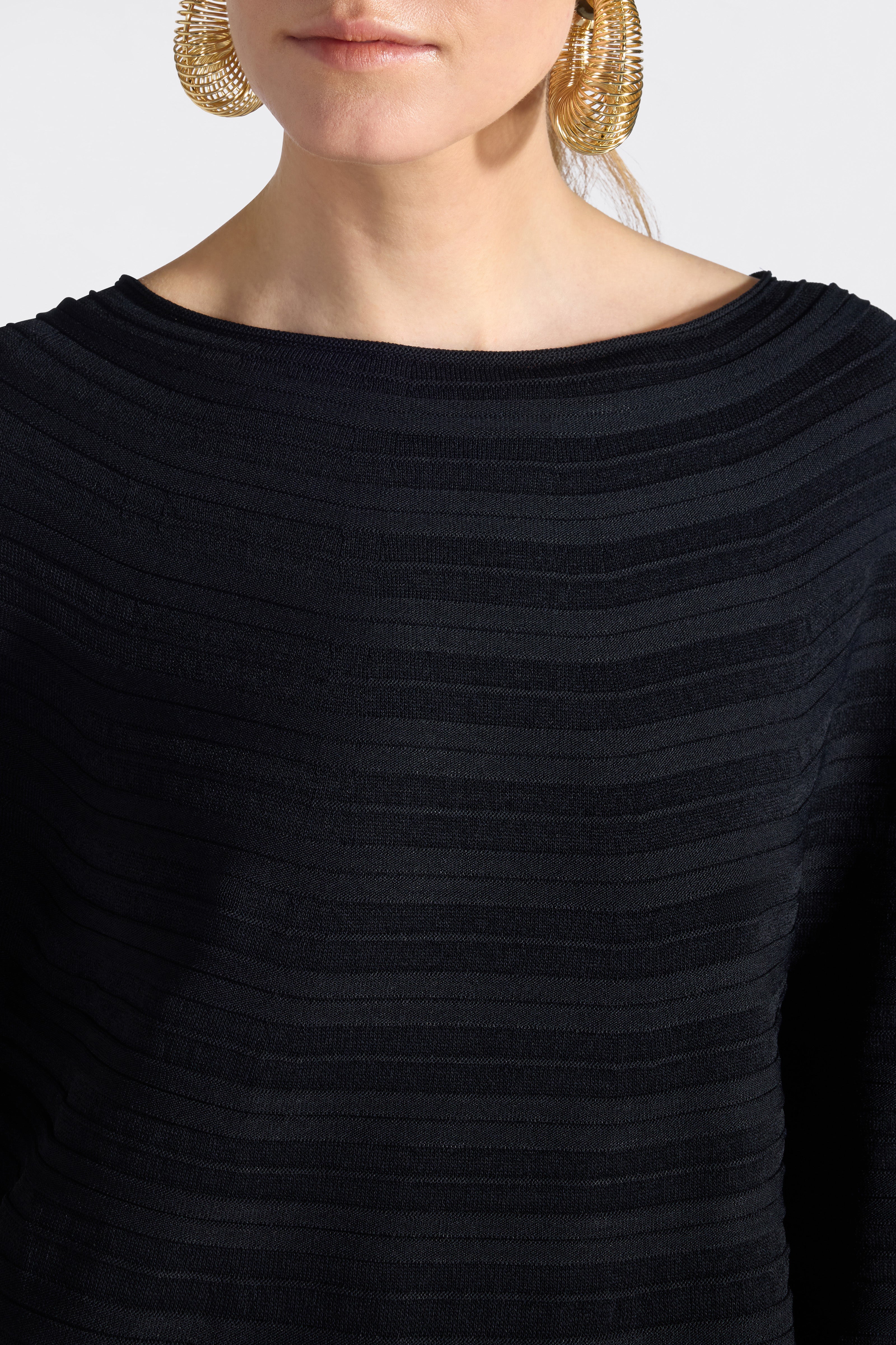 Liviana Conti Cleo robe courte viscose Noir