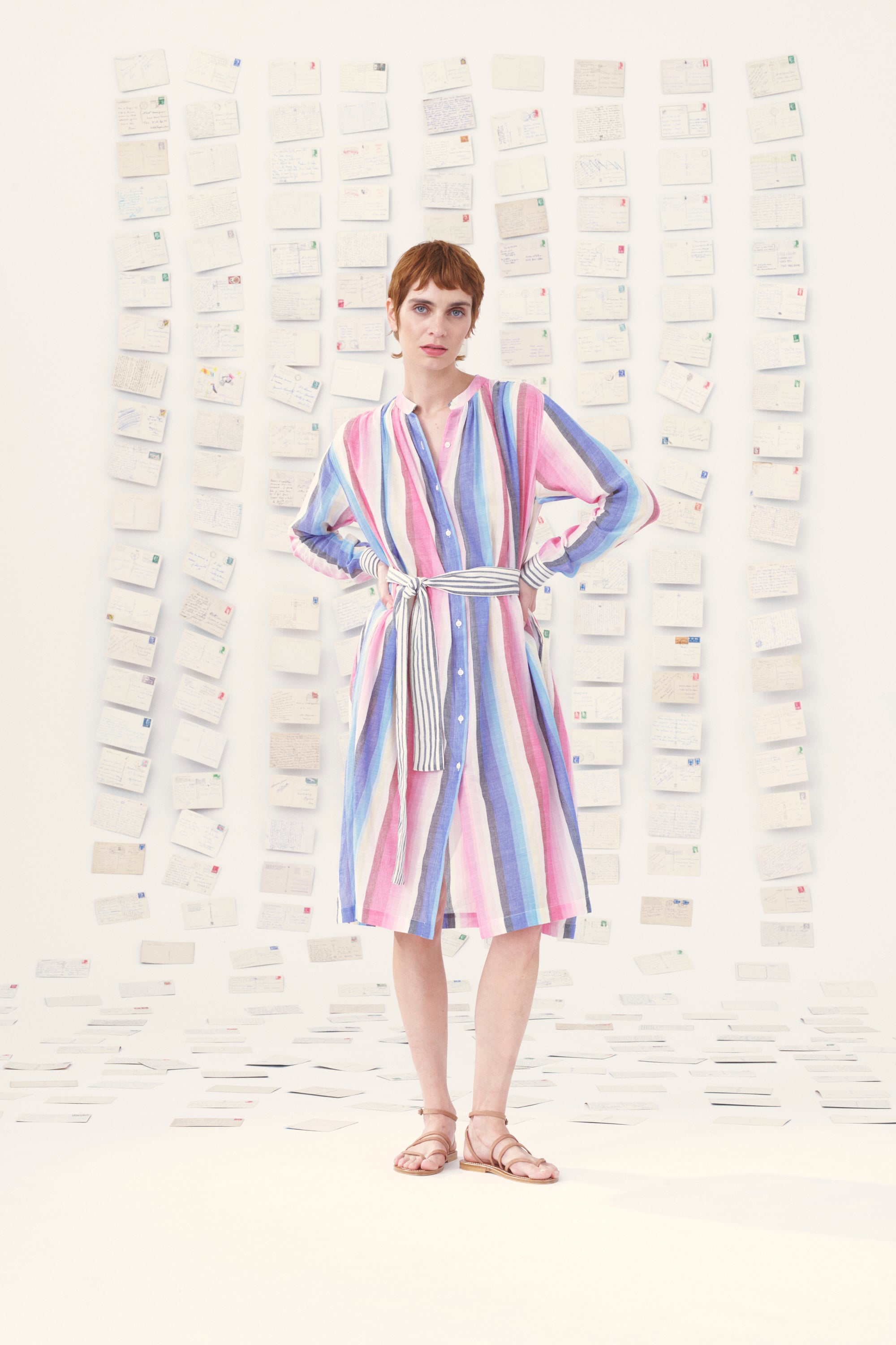 MII Mii en carte postale Eos robe voile coton M