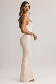 Oh Polly Dresses Salma robe longue rayée modal