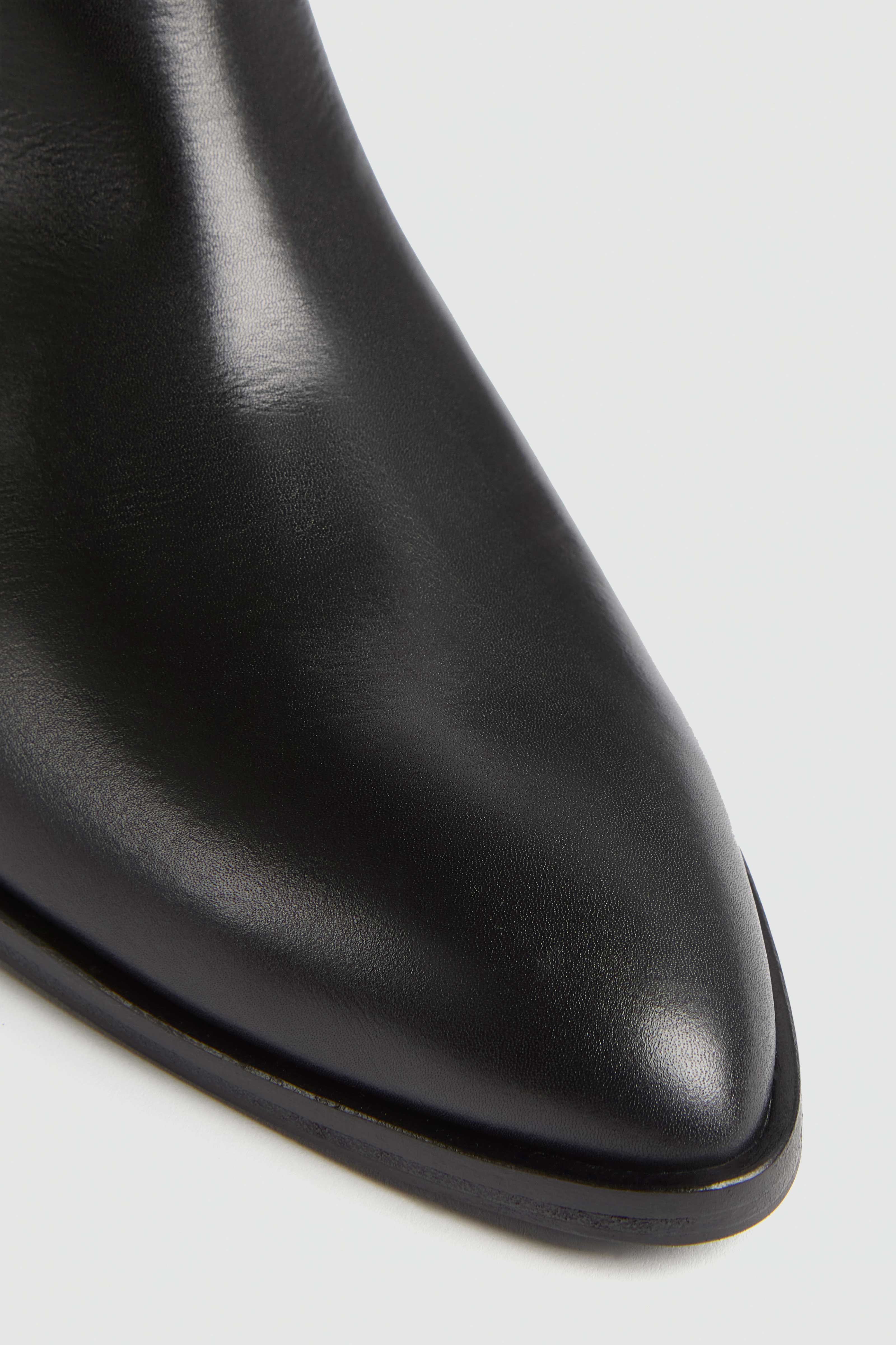 Liviana Conti Imperia botte texane cuir Noir 40