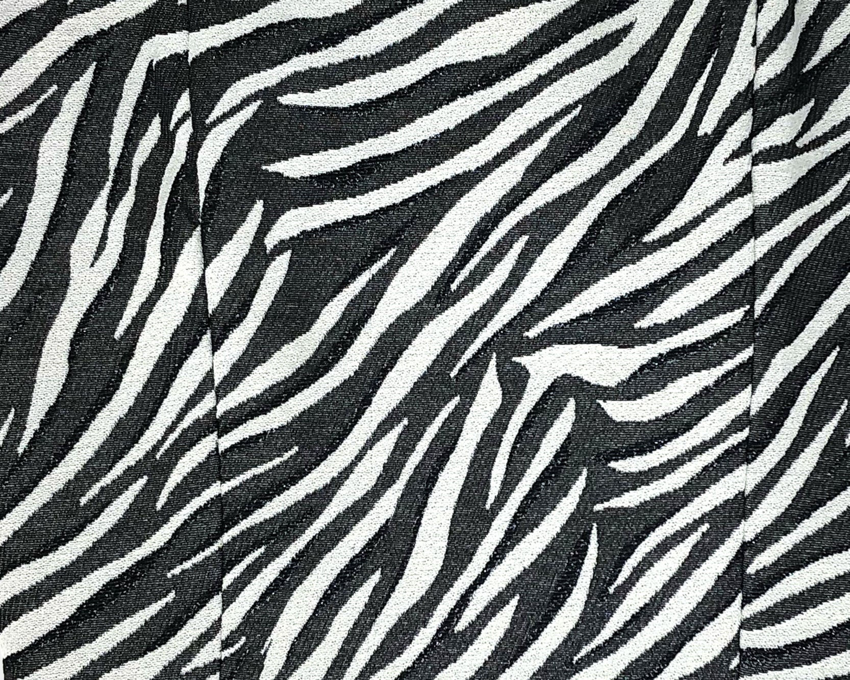 The Ethiquette Bustiers Zebra bustier jacquard zèbre XS