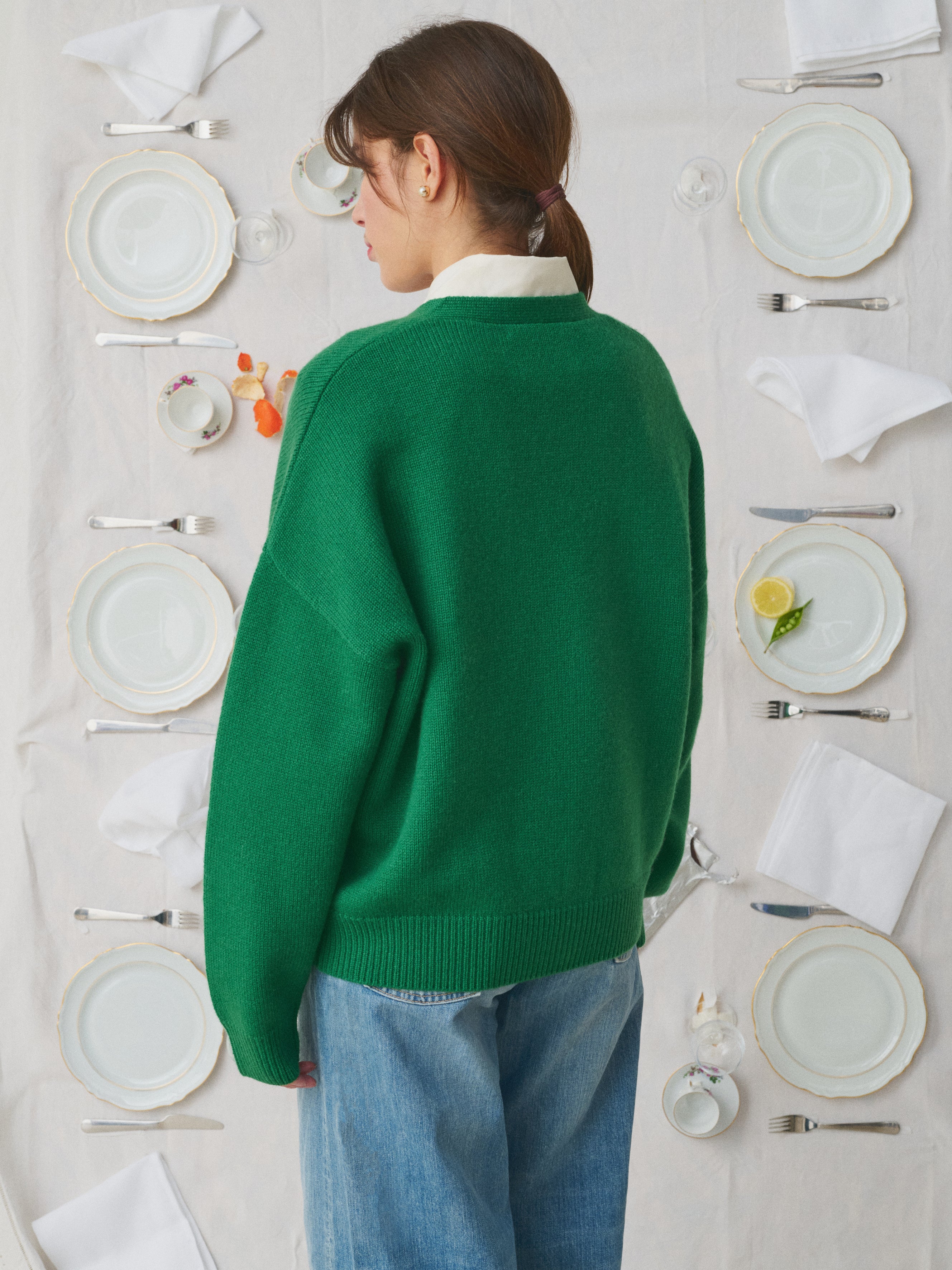 Mii Mii à table Cardigan Bella gilet laine taille M