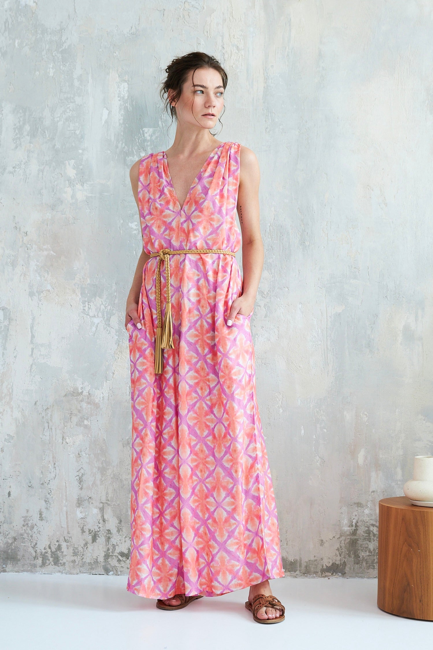 Chicosoleil Sharon combinaison viscose Hippie Batik