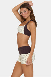 Bo+Tee Soft Active brassière sport beige cookie maintien