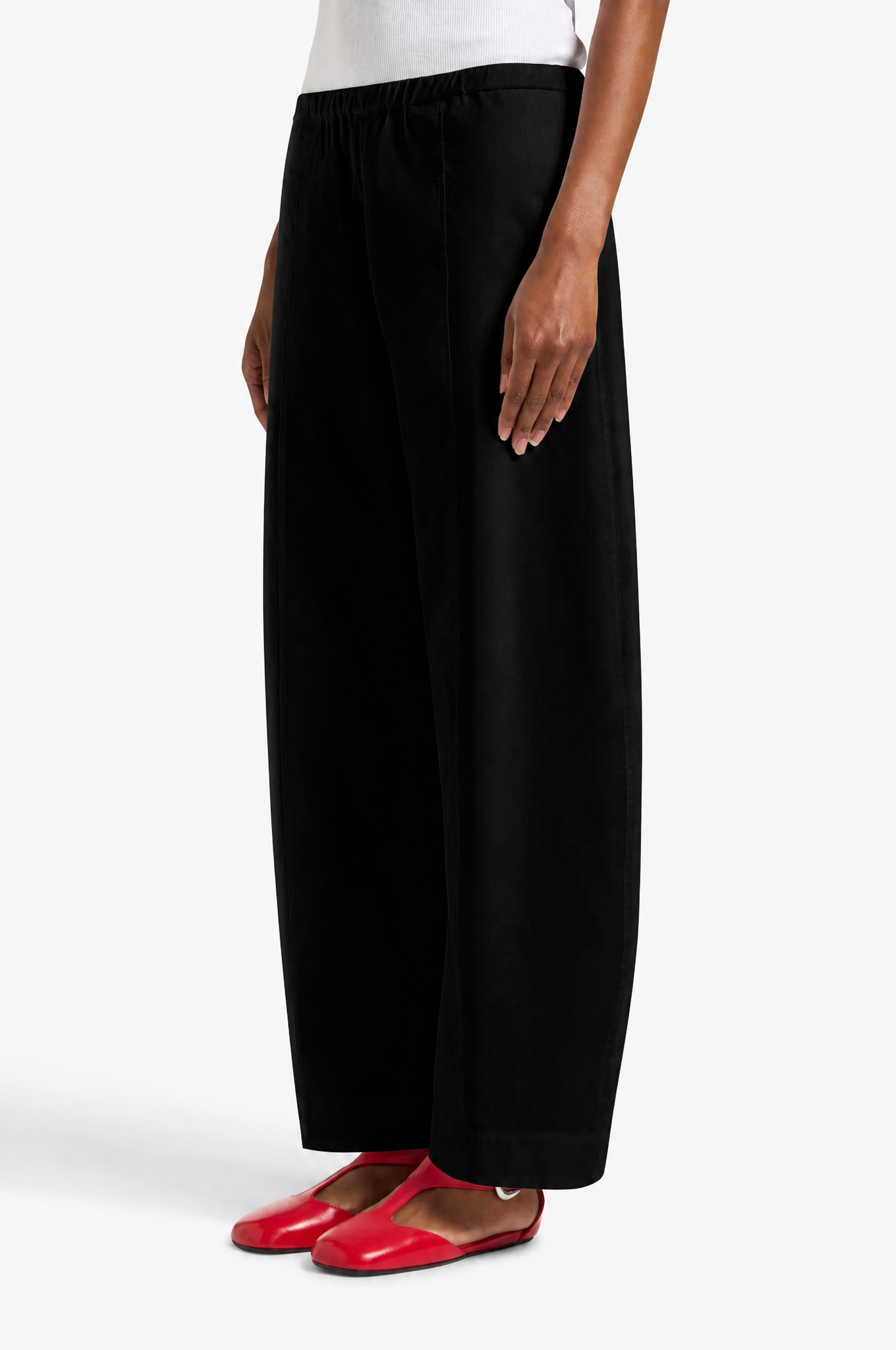 Liviana Conti Joseph pantalon balloon blanc popline stretch