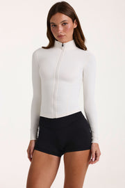 Oh Polly Bo+Tee BT0698 veste sport coconut écru