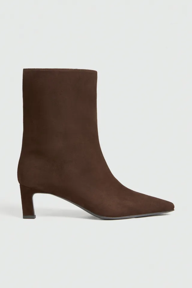 Liviana Conti Adeline A6WC66 bottines daim Cacao talon 45