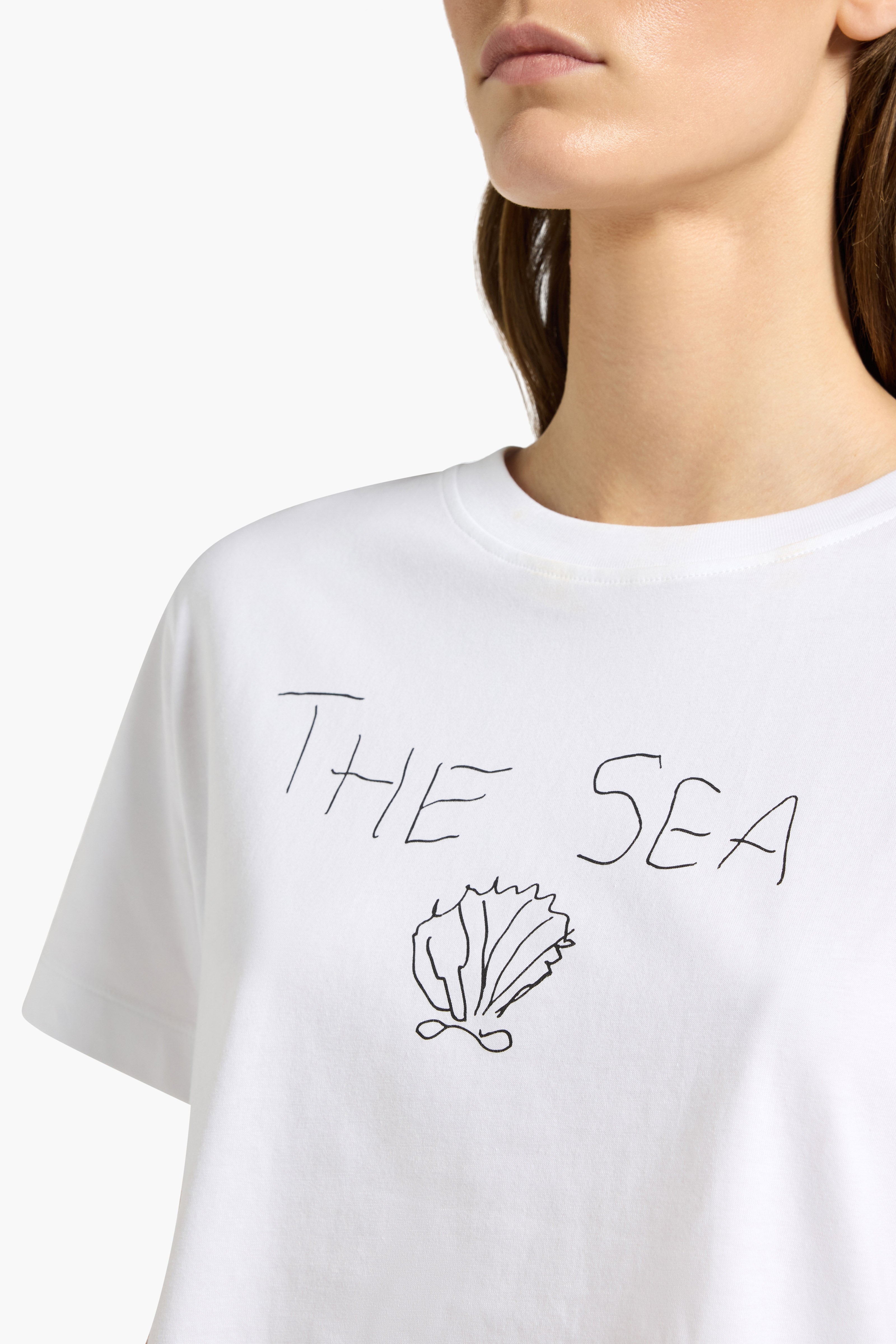 Liviana Conti Chad t-shirt blanc 100% coton