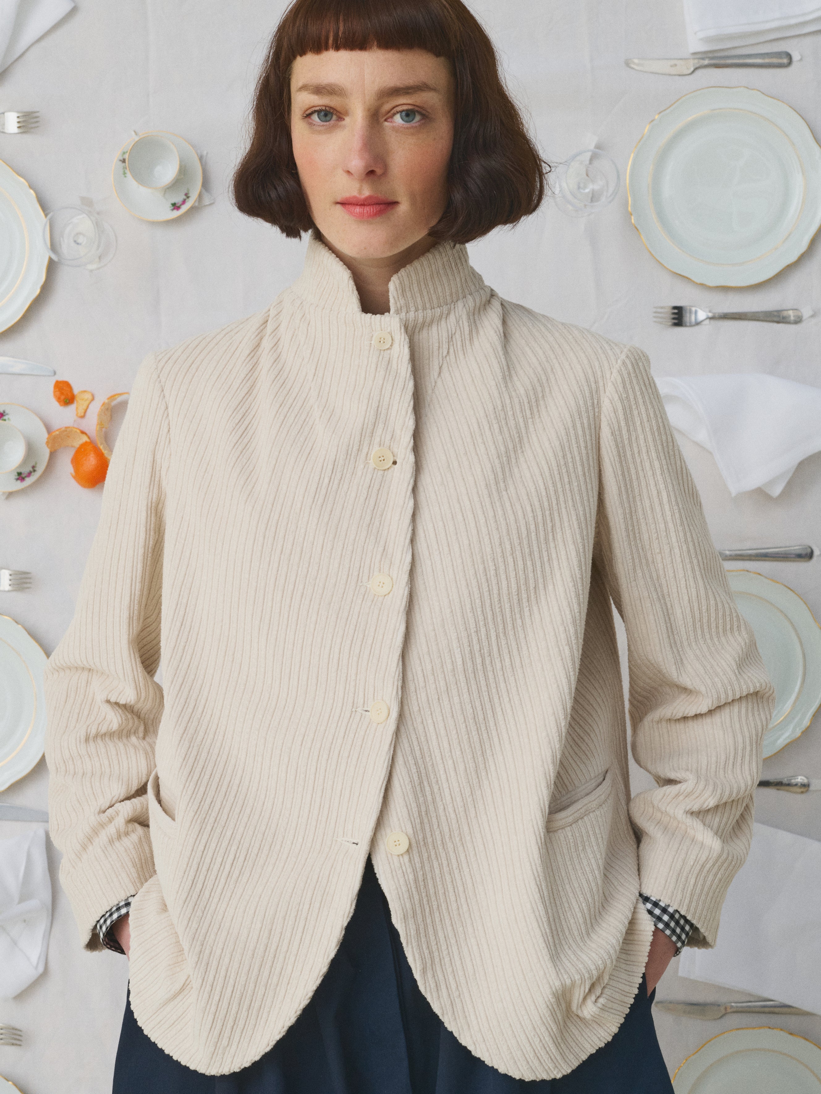 Mii à table Veste Ellie veste femme Les Unis velours