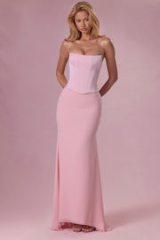 Oh Polly Avielle 15980 robe satin blush corset