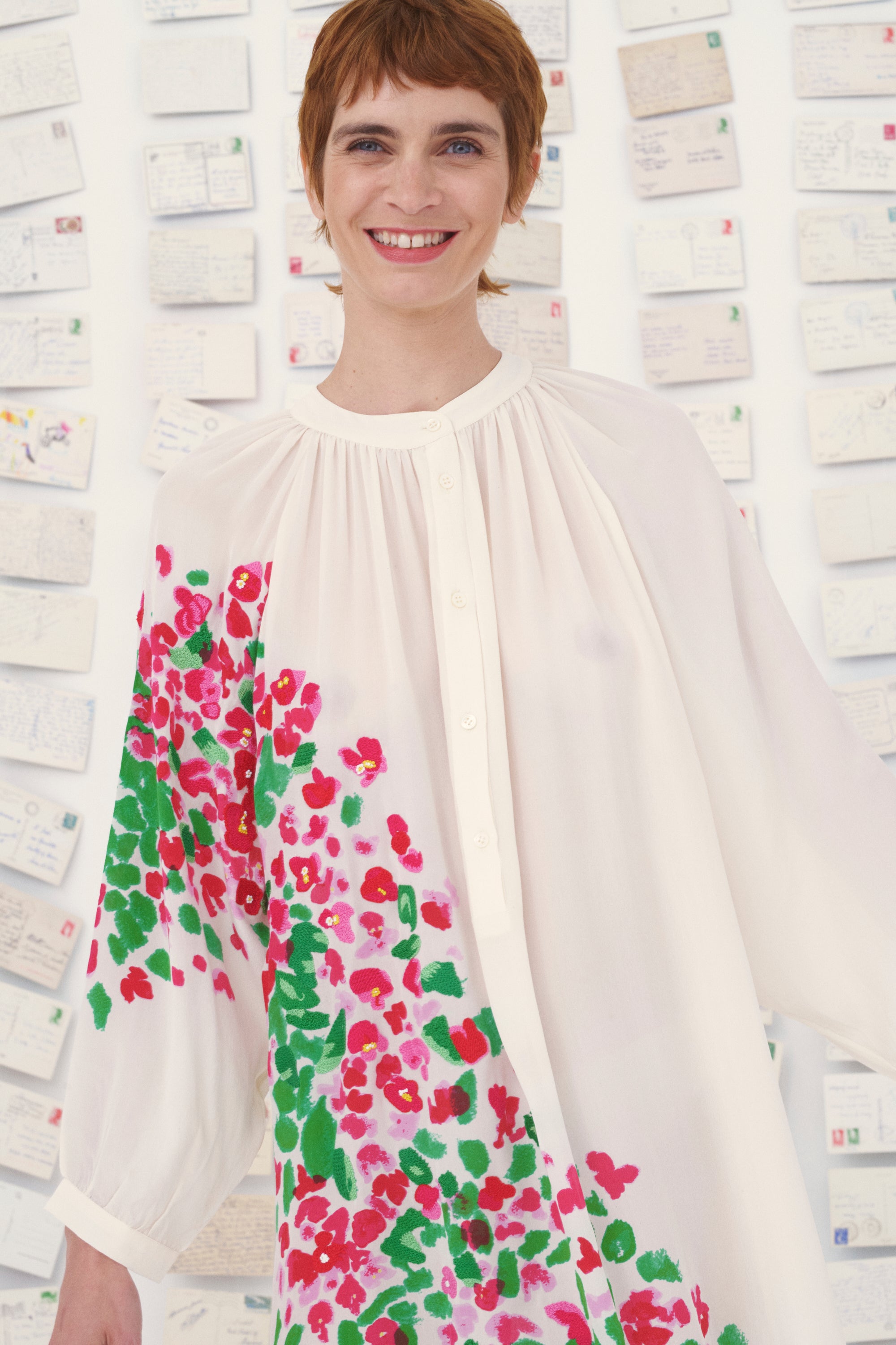 MII Carte Postale Robe Itake Cyclades robe soie XS-XL