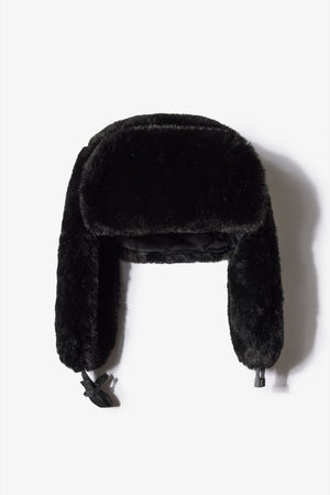 Oh Polly Bo+Tee BT2485 chapka fausse fourrure noir