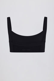 Oh Polly Bo+Tee brassière sport noire maintien léger