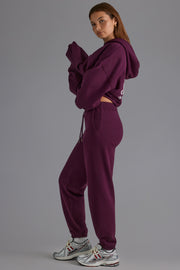 Oh Polly Trousers jogging BT1884 raisin coton