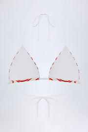 Oh Polly Swim Haut Bikini Kotor Cherry Red Triangle