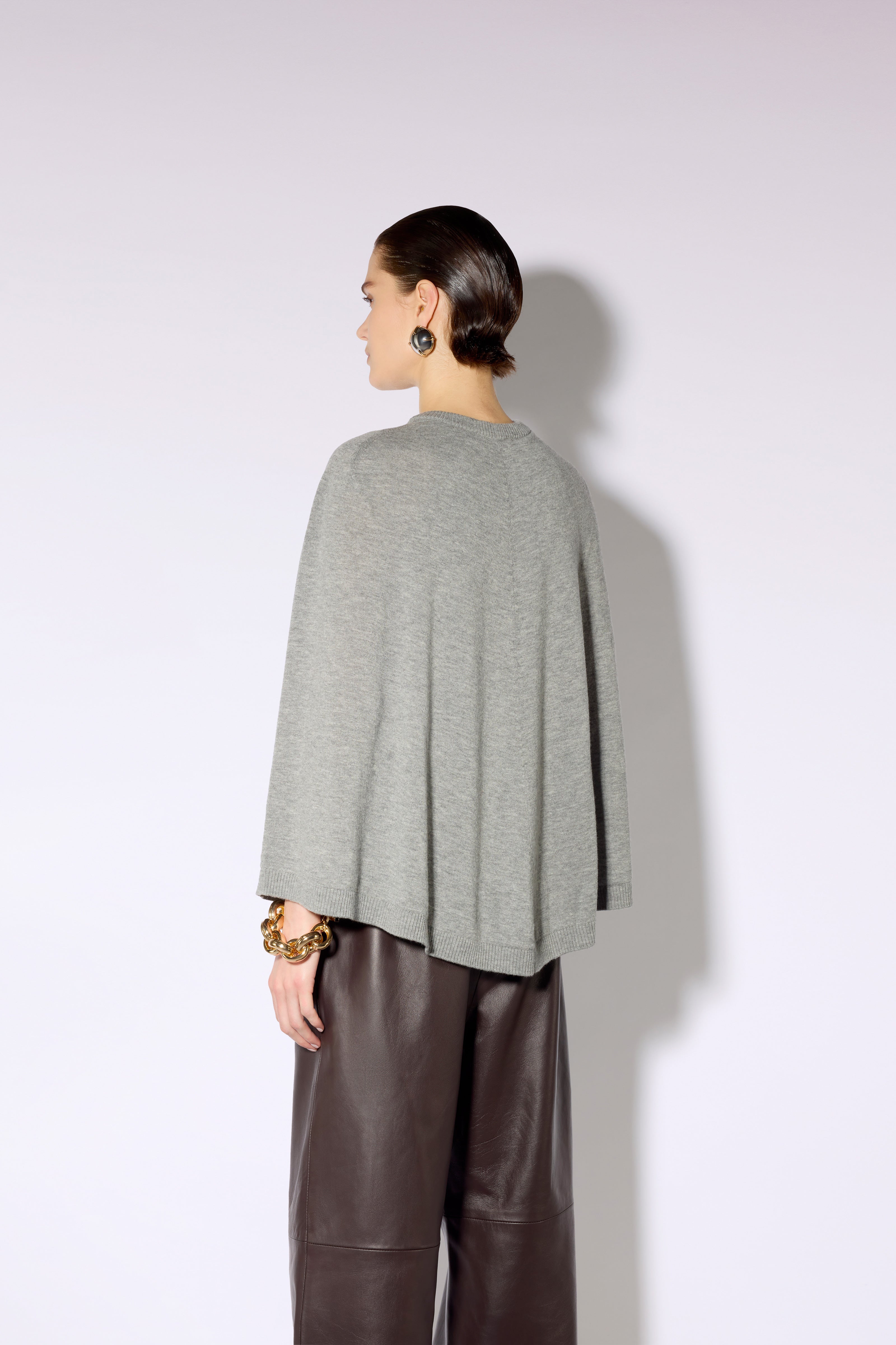 Liviana Conti Malika pull maille Gris Mélange taille M
