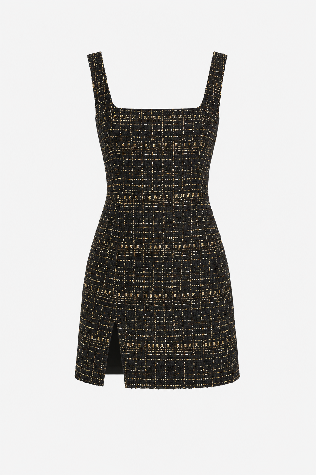 The Ethiquette Zita Dress in Empyrée mini robe tweed