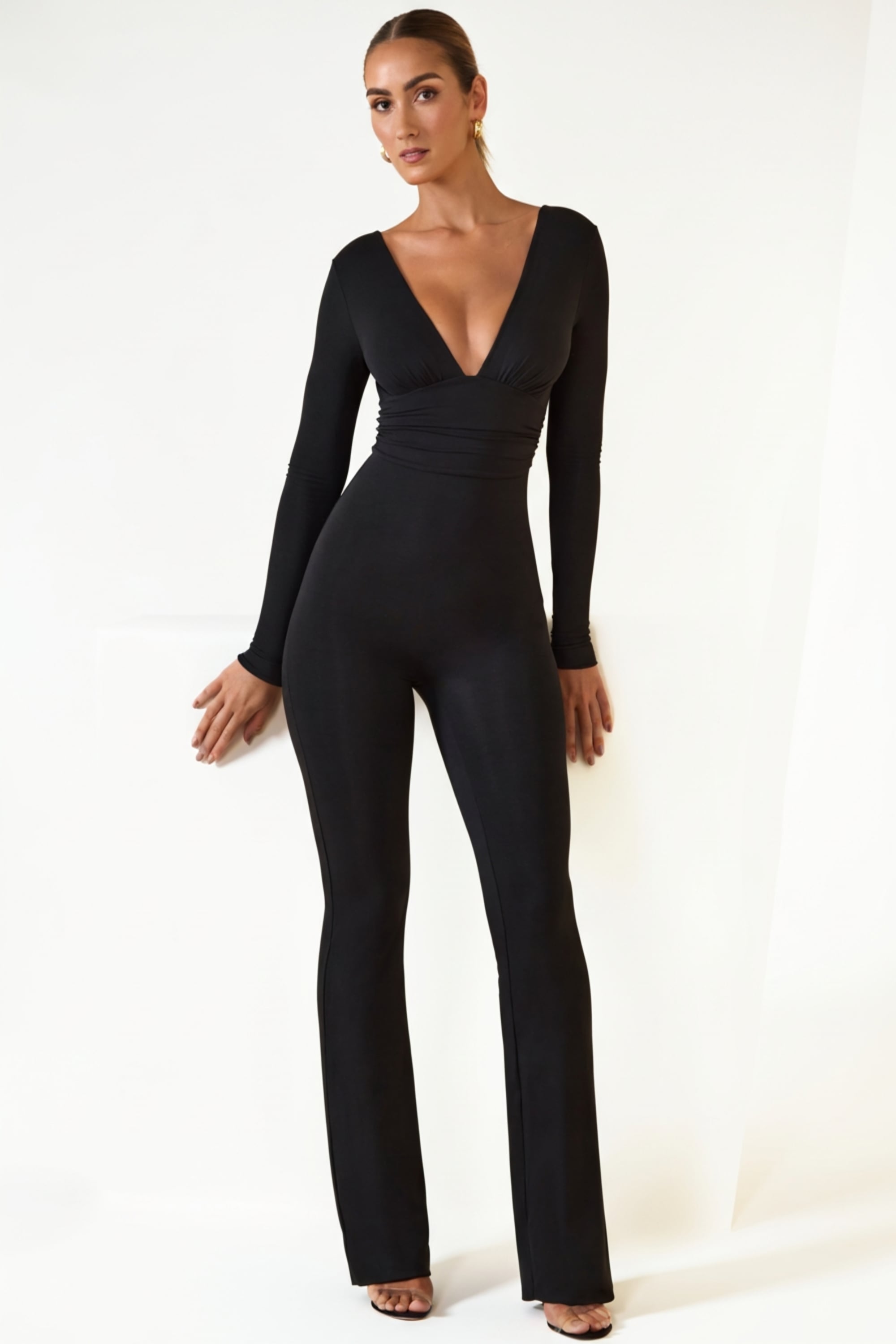 Oh Polly Helene Combinaison Noire Modal 11712